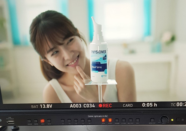 유유제약, 비강(코) 세척액 피지오머 TV 광고 제작
