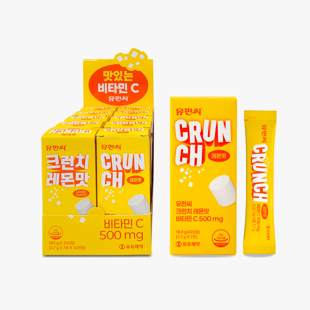 유판씨크런치 레몬맛
