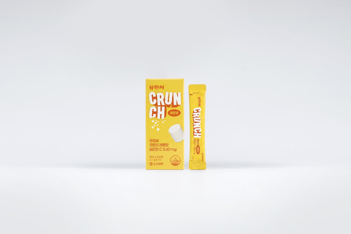 유판씨크런치 레몬맛